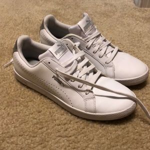 Puma white sneakers